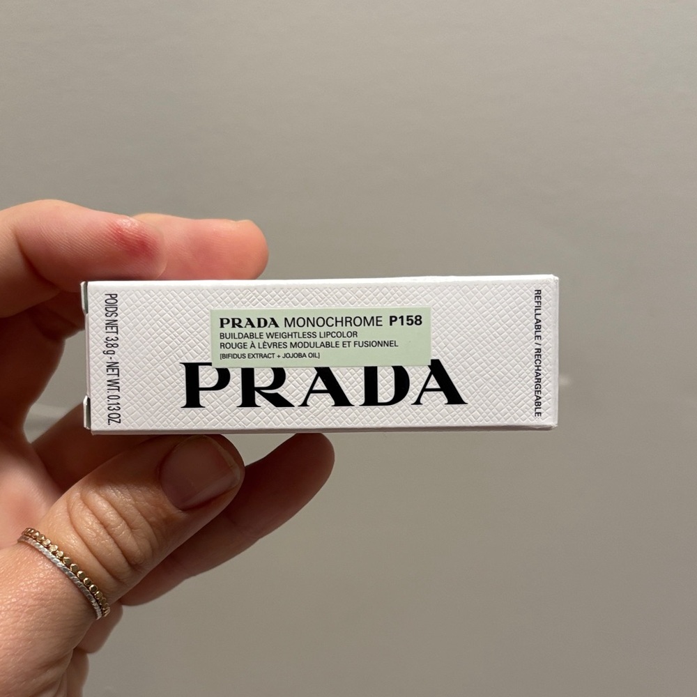 Prada Monochrome Lipcolor in White Box